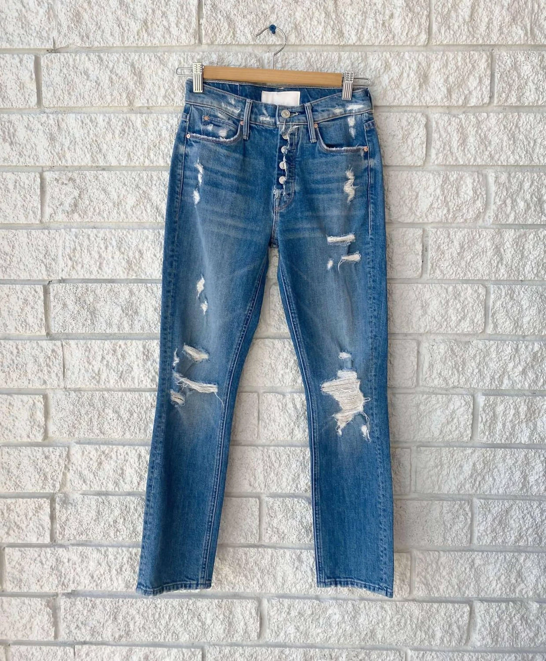 Best deal 🎉 Mother 👩 women Mid Rise Fly Cut Dazzler Ankle Jean in Walking On Stones ⭐ 3 Best deal 🎉 Mother 👩 women Mid Rise Fly Cut Dazzler Ankle Jean in Walking On Stones ⭐