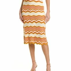 Cheap 🧨 women 👩 MOTHER The Cut-It-Out Midi 👗 Skirt 🌟