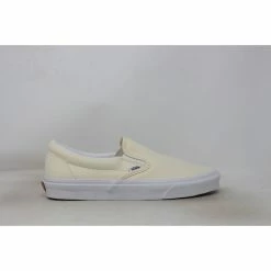 Promo 💯 Vans Classic Slip-On White VN000EYEWHT Men's ⭐