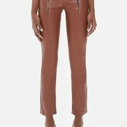 Coupon 🧨 Mother 👩 women Mid Rise Dazzler Ankle Pants in Friar Brown 😉