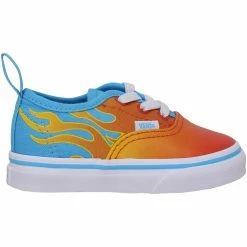 Flash Sale 💯 kids Vans Authentic Elastic Blue/Orange VN0A34A19EA Toddler ⌛