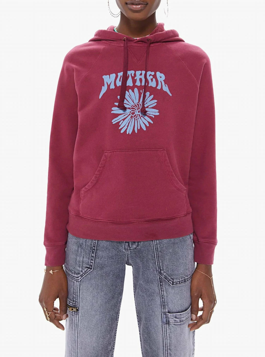 New 🔔 Mother 👩 women Square Hoodie in Wallflower 🥰 3 New 🔔 Mother 👩 women Square Hoodie in Wallflower 🥰