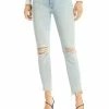 Buy 🎉 Mother The Stunner 👩 Womens Distressed Ankle Skinny 👖 Jeans 💯