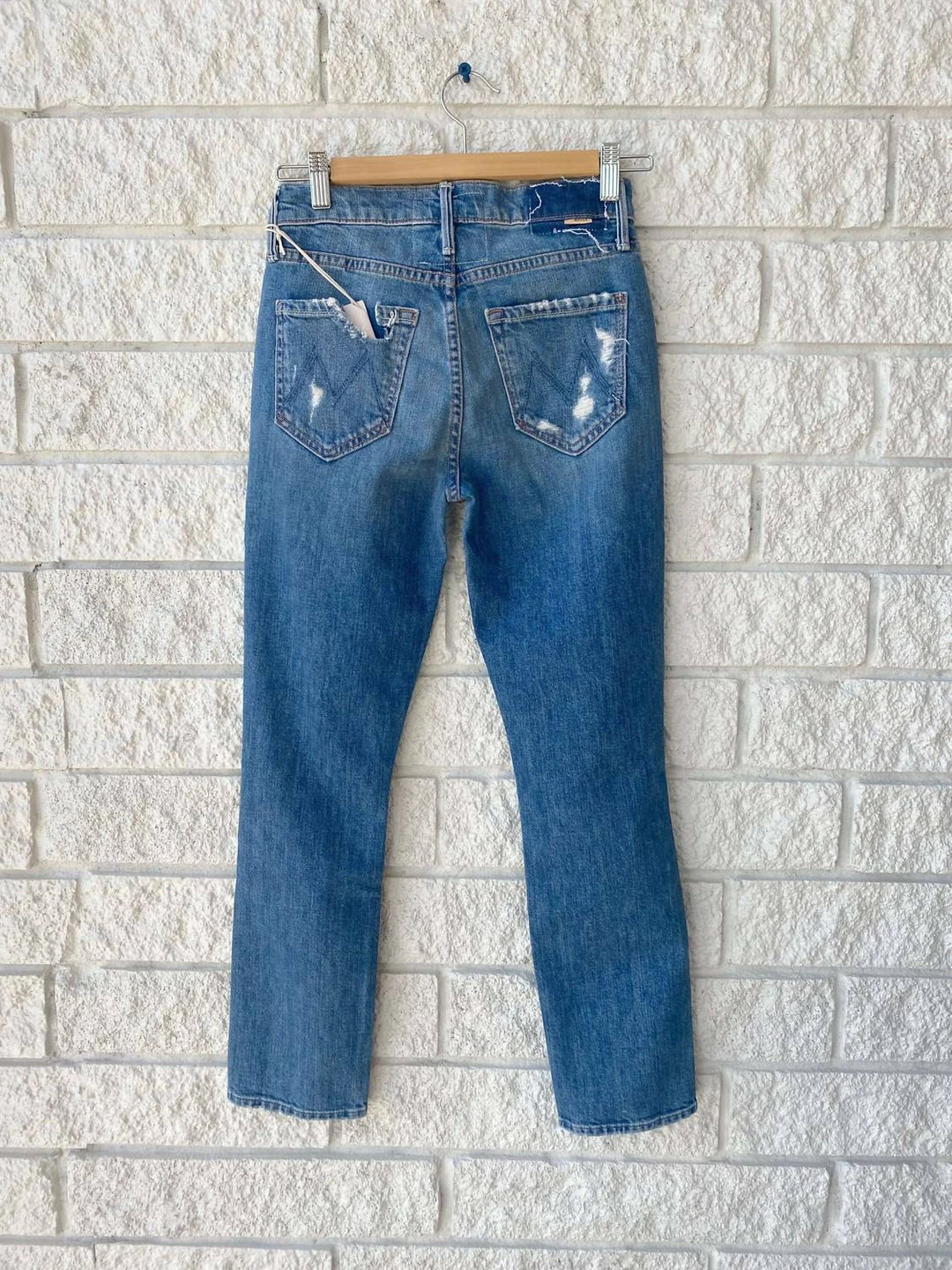 Best deal 🎉 Mother 👩 women Mid Rise Fly Cut Dazzler Ankle Jean in Walking On Stones ⭐ 4 Best deal 🎉 Mother 👩 women Mid Rise Fly Cut Dazzler Ankle Jean in Walking On Stones ⭐ - Image 2