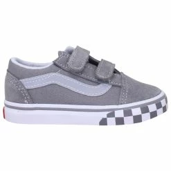 Best Pirce 👏 kids Vans Old Skool Grey/White VN000D3YAC1 Toddler ✔️
