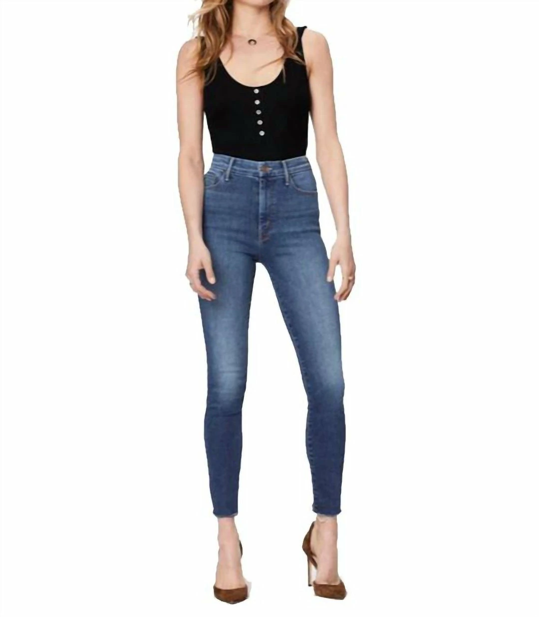 Best reviews of 👍 Mother 👩 women High Waisted Looker Ankle Fray Jean in Big Sky 🎁 3 Best reviews of 👍 Mother 👩 women High Waisted Looker Ankle Fray Jean in Big Sky 🎁