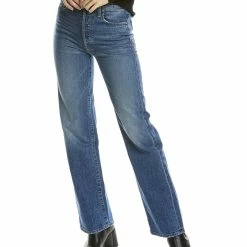 Deals 🌟 women 👩 MOTHER The Rambler Sneak Running With Scissors Straight Jean 👏