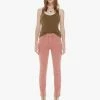 Flash Sale 🤩 Mother 👩 women Stash Mid Rise Dazzler Ankle 👖 Jeans in Desert Sand ❤️