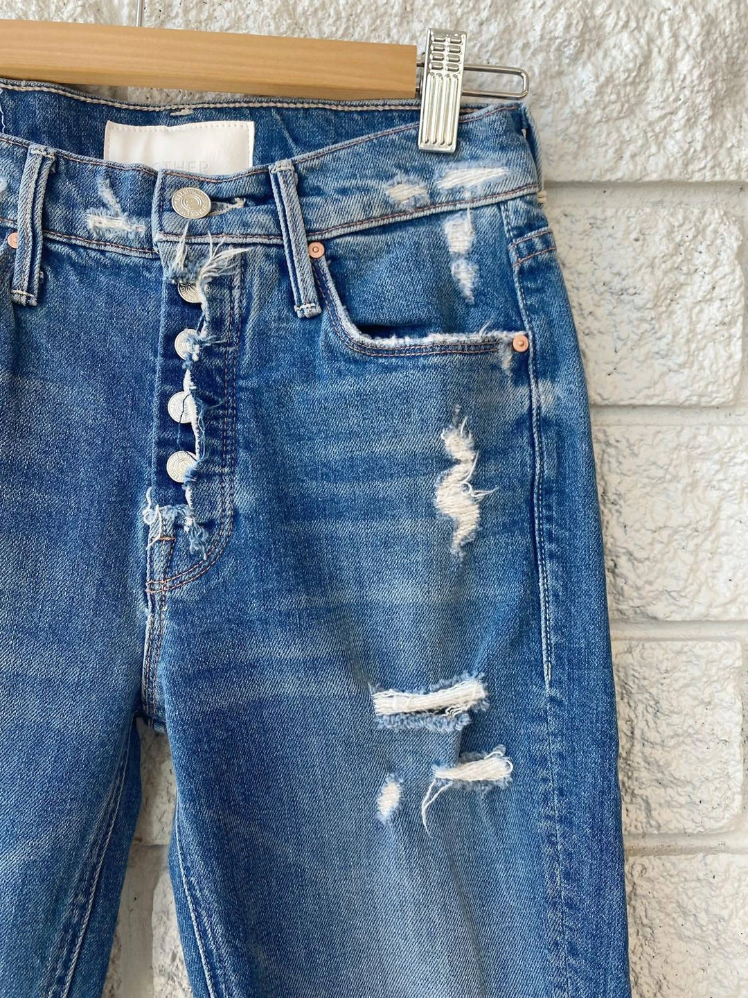 Best deal 🎉 Mother 👩 women Mid Rise Fly Cut Dazzler Ankle Jean in Walking On Stones ⭐ 5 Best deal 🎉 Mother 👩 women Mid Rise Fly Cut Dazzler Ankle Jean in Walking On Stones ⭐ - Image 3