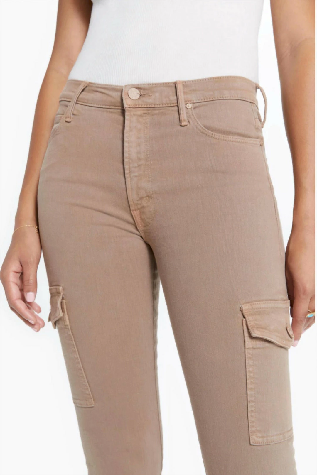 Brand new π Mother π© women The Mid-Rise Dazzler Cargo Ankle π Jeans in Toasted Brown β 5 Brand new π Mother π© women The Mid-Rise Dazzler Cargo Ankle π Jeans in Toasted Brown β - Image 3