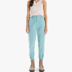 Best reviews of ๐ Mother ๐ฉ women Catch All Prep Ankle Pant in Nile Blue ๐