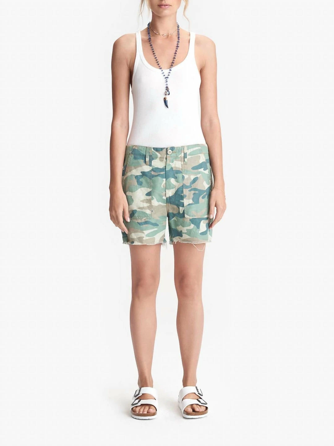 Best Sale ๐ Mother ๐ฉ women Shaker Chop Short in Blue Green Camo ๐ 3 Best Sale ๐ Mother ๐ฉ women Shaker Chop Short in Blue Green Camo ๐
