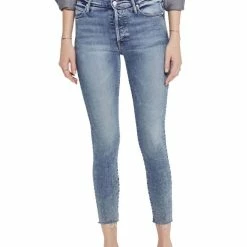 Brand new ✨ Mother 👩 women The Stunner Ankle Fray Jean in Whiplash 😍