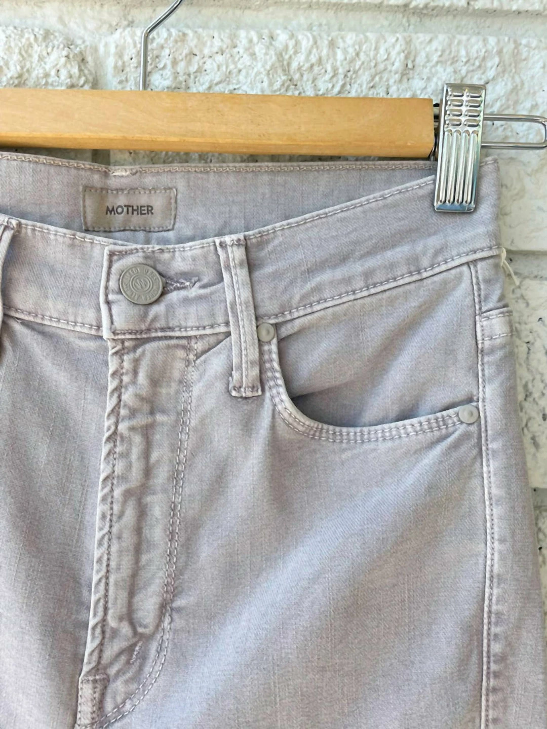 Cheap ✨ Mother 👩 women The Dazzler Ankle Jean in Ryd-Rainy Day 🥰 6 Cheap ✨ Mother 👩 women The Dazzler Ankle Jean in Ryd-Rainy Day 🥰 - Image 4