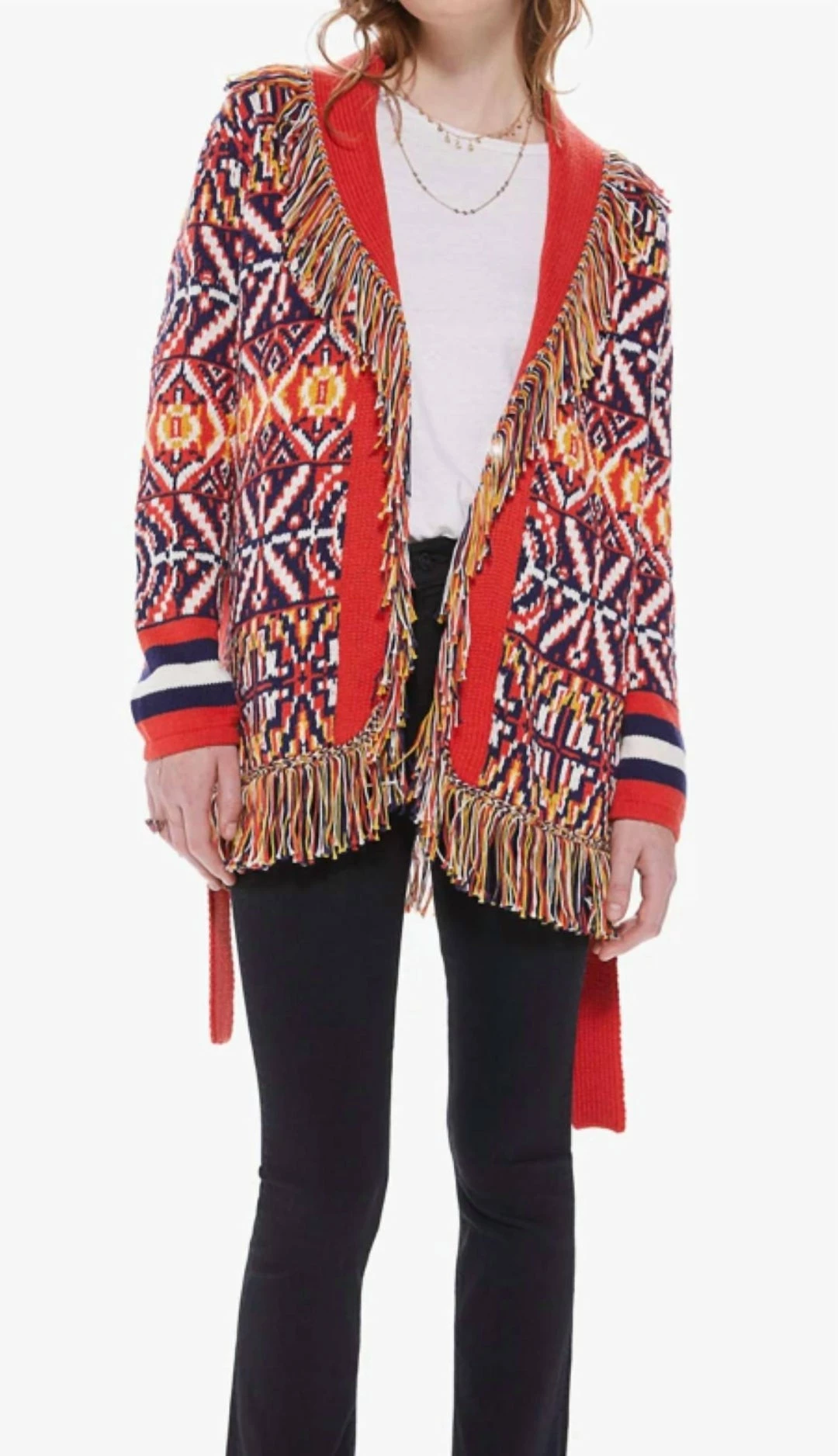 Best deal ๐ Mother ๐ฉ women The Belted Short Cardigan in Bass Culture ๐ฏ 3 Best deal ๐ Mother ๐ฉ women The Belted Short Cardigan in Bass Culture ๐ฏ