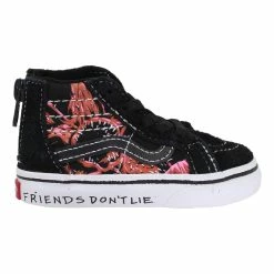 Flash Sale 🔔 kids Vans Sk8-Hi Zip Netflix Stranger Things B VN0A4BV1Y09 Toddler ❤️